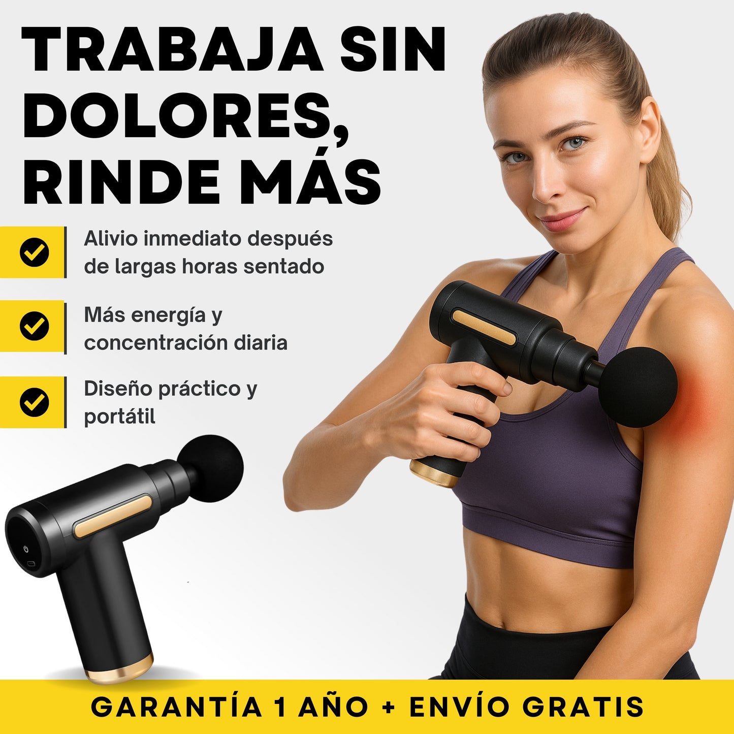 Masajeador: Alivia Pro