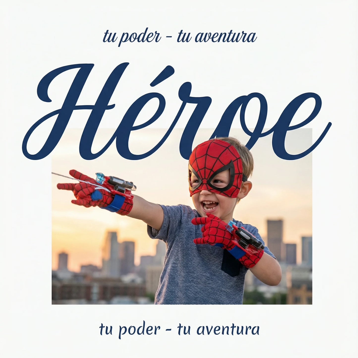 Pack Héroe (2 Guantes + Máscara de Tela)
