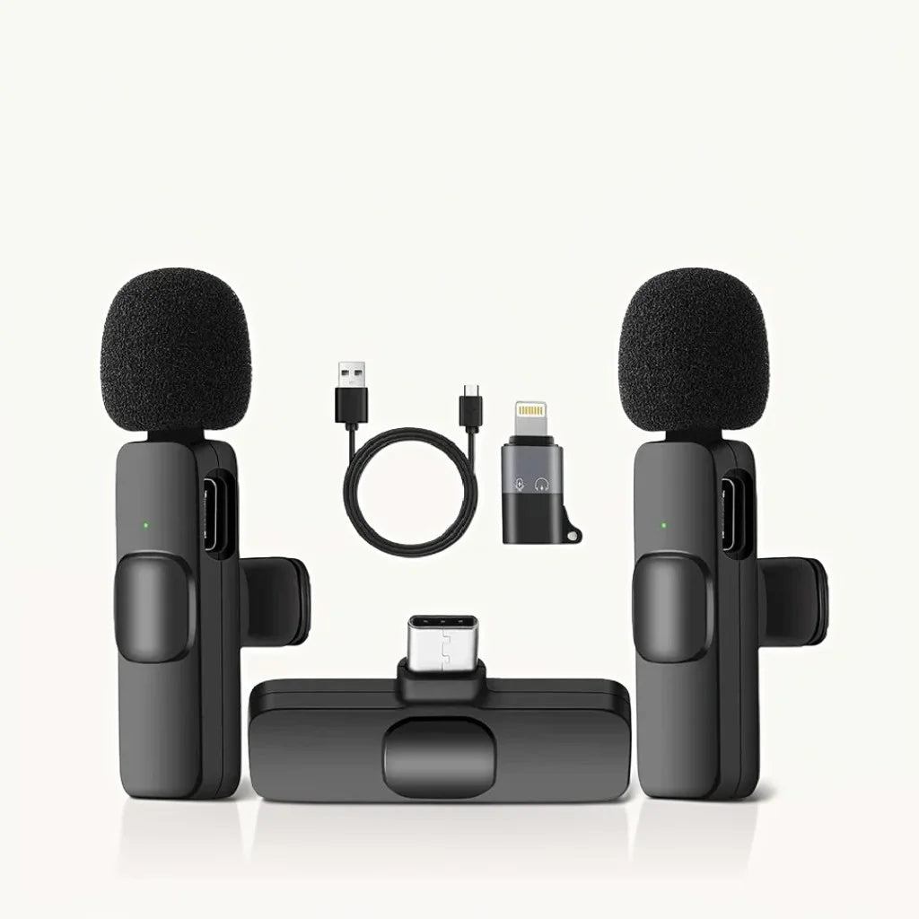 02 Micrófonos Inalámbricos